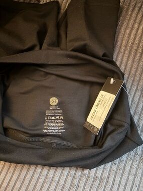 Kindred Bravely Black postpartum/maternity shorts